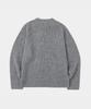 LETTERCOMO Heavy Rush Wool Round Knit Grey