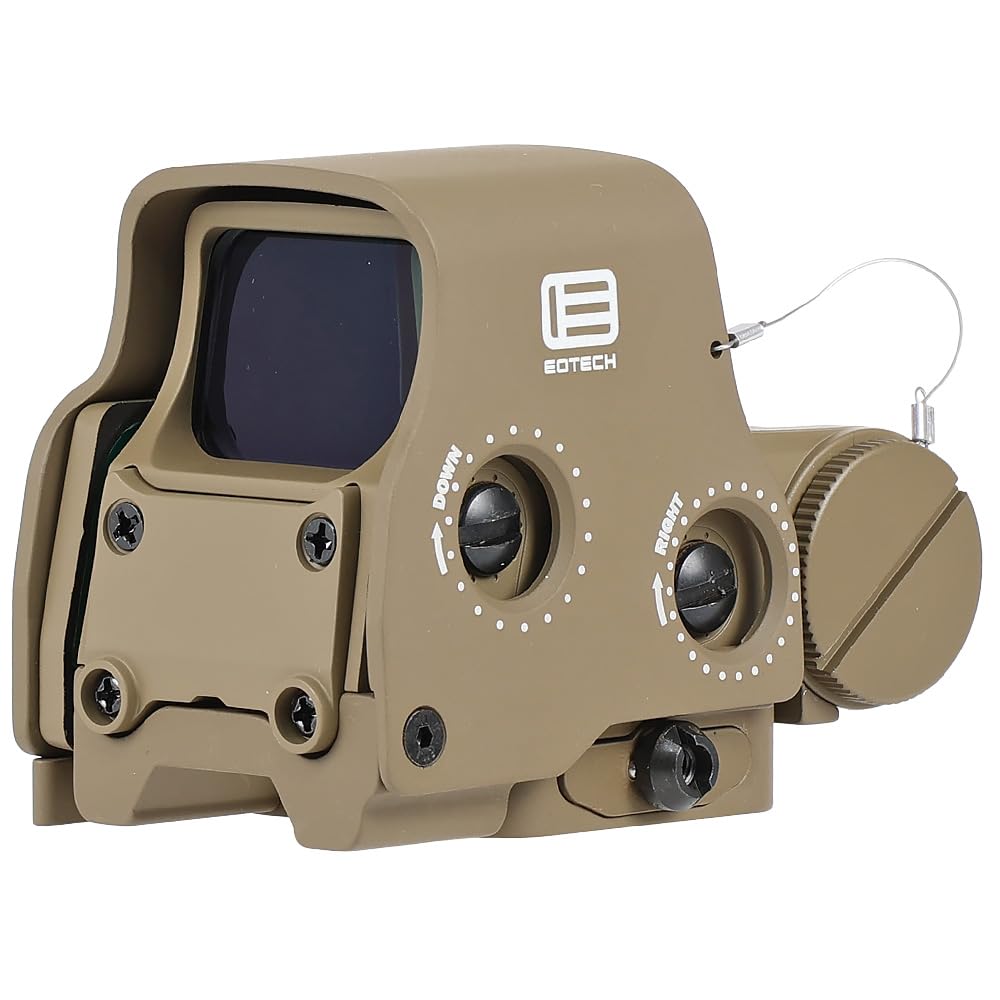 Ryohin Buhin Iotec Type 558 EXPS DE Dot Sight Replica with Ruby Coated Circular Reticle and Anti-Reflection Lens, EXPS3-0 EXPS3 Holographic Sight