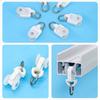 Smooth Curtain Runners General Smart Curtain Ring for Hook Electirc Curtain Track Automatic Curtain Jialisi Rail Accessories