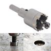 Hole Saw Carbide Reamer Bit Alloy Opener Metal Thick Sheet Electrician Cutter Kit