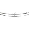 Peugeot 508 I 10-15 Mascherina Superiore e Mascherina Inferiore tra i Fari, Cromata, Set da 2 Pezzi