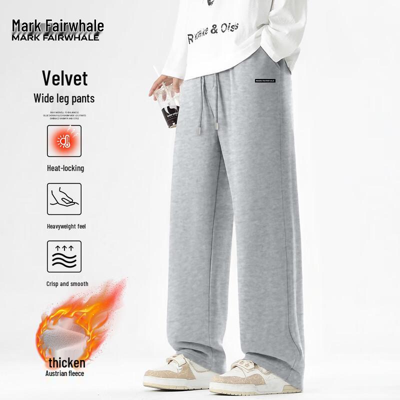 Mark Fairwhale Men's Winter Oly Fleece Straight-Leg Pants