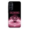 Phone Case - MANIACASE - Samsung Galaxy A55 - Silicone - Black and Pink - Diamond Pattern