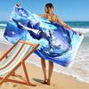 Genshin Print Beach Towel, Large Soft Quick Dry Towel for Beach Camping Swimming