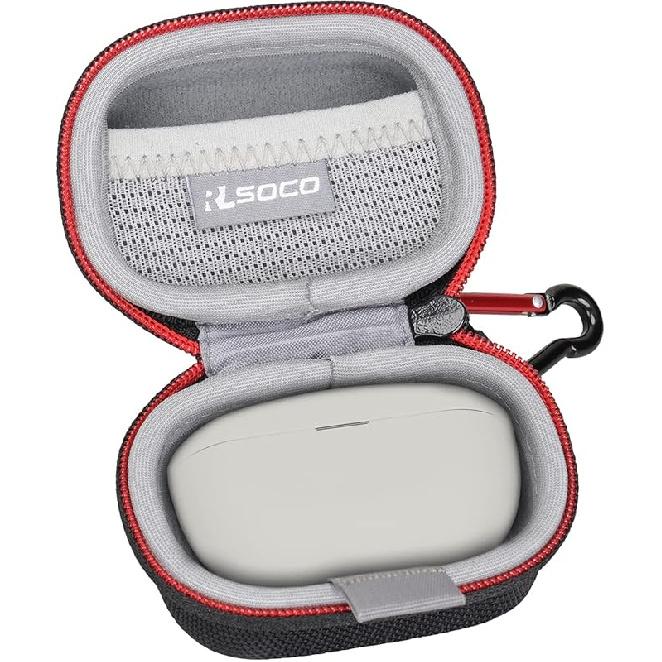 RLSOCO Hardt Etui for Sony WF-1000XM5 De Beste Ekte Trådløse Støyreduserende Ørepropper (Svart)