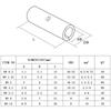 300Pcs NonInsulated Butt Connectors Butt Terminals Electrical Wire Connectors Tinned Copper Crimp Splices Cable Ferrules