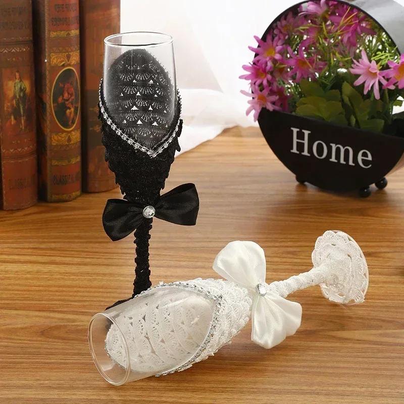 1 Paar Luxus-Rotwein-/Champagnergläser im chinesischen Liebhaberstil, Hochzeitsgeschenk, Weinpaarung für Paare, Hochzeitskelch, Partyzubehör