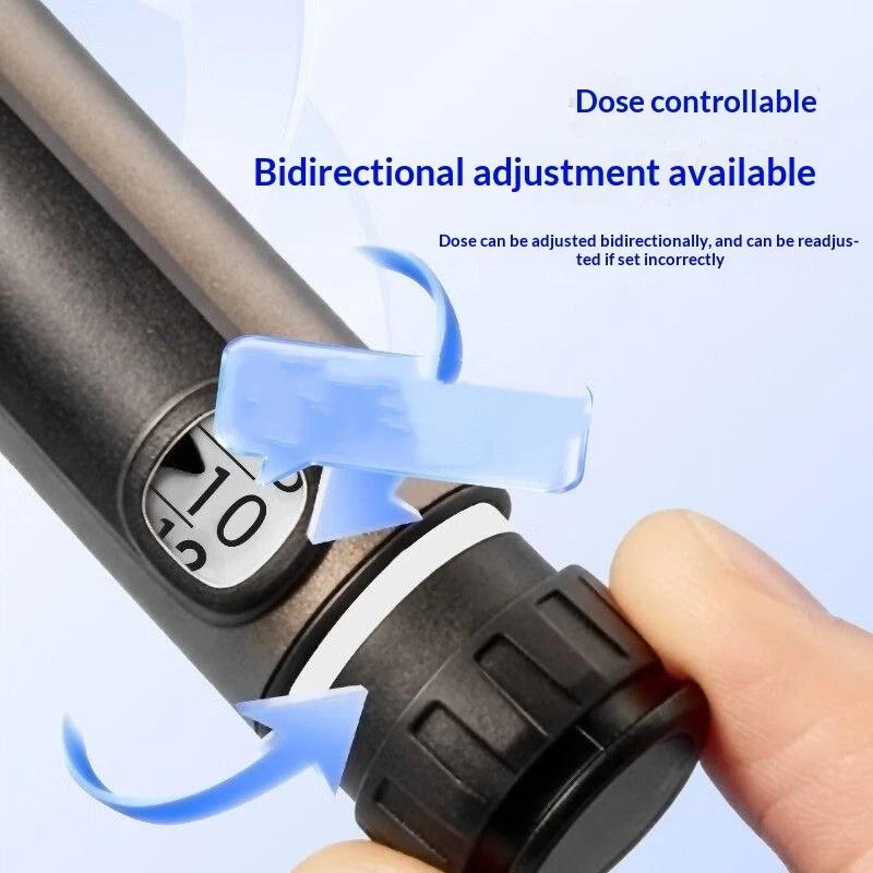 Reusable Pen Injector Compatible With 3Ml Cartridges Portable Insulin Injection Pens Dose Control Injection Pens
