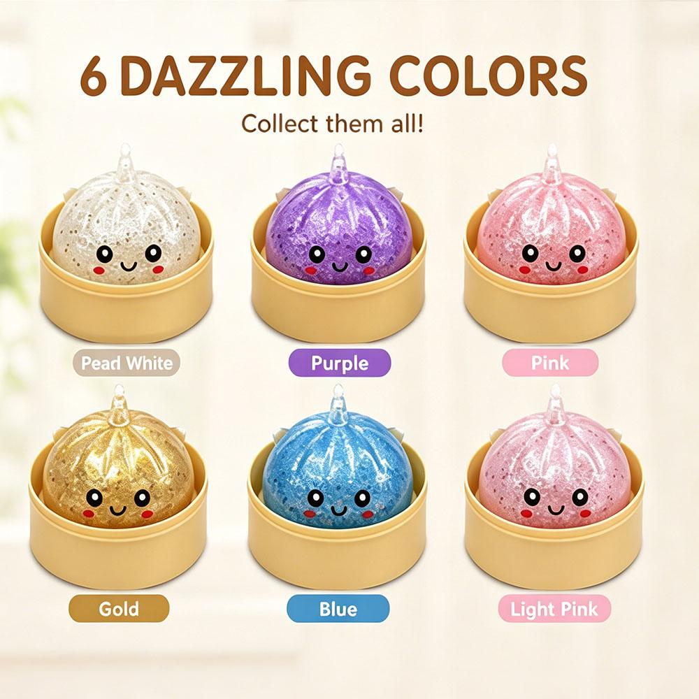 Xiaolongbao Unicorno Squishy Scatola Misteriosa Cieca Slow Rising Spremere Fidget Sensoriale Anti Stress Gadget per Feste Sacchetto Sorpresa Articolo Regalo