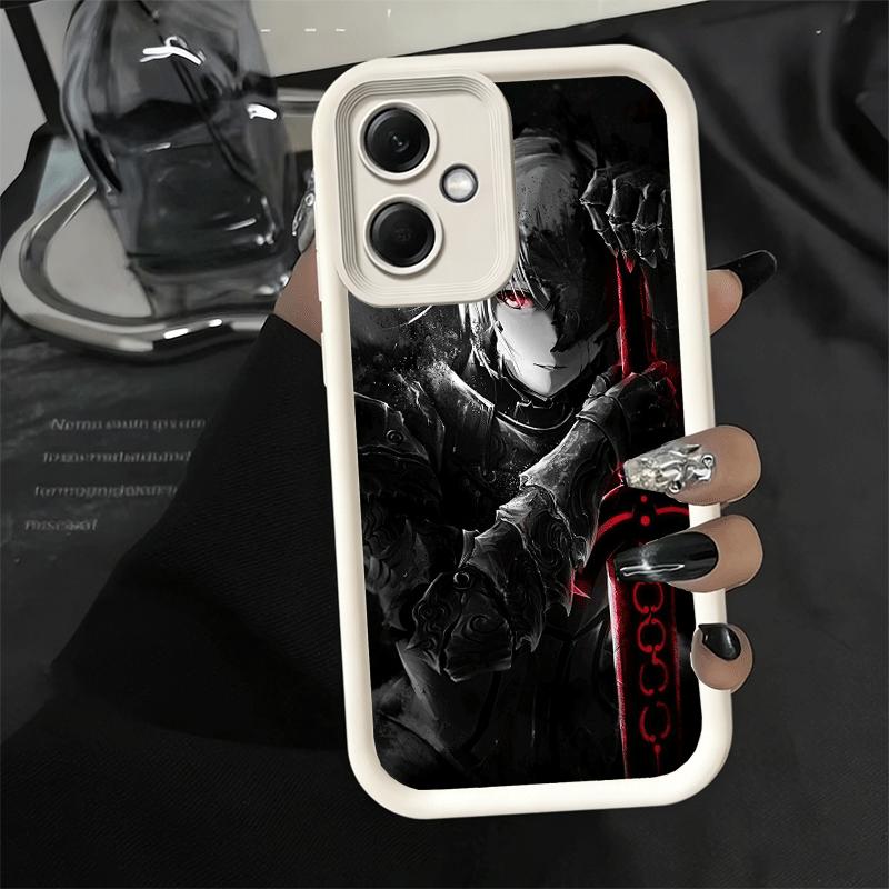 Fate Zero Stay Night Saber Soft Phone Case for Xiaomi Redmi Note 15 14 13 12 11 Pro Plus 10S 11S 4G 11T 5G Shell Silicone Funda