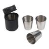 Tazza Acciaio Inossidabile Bere Vino Bicchierini Birra Tazza da Viaggio Campeggio