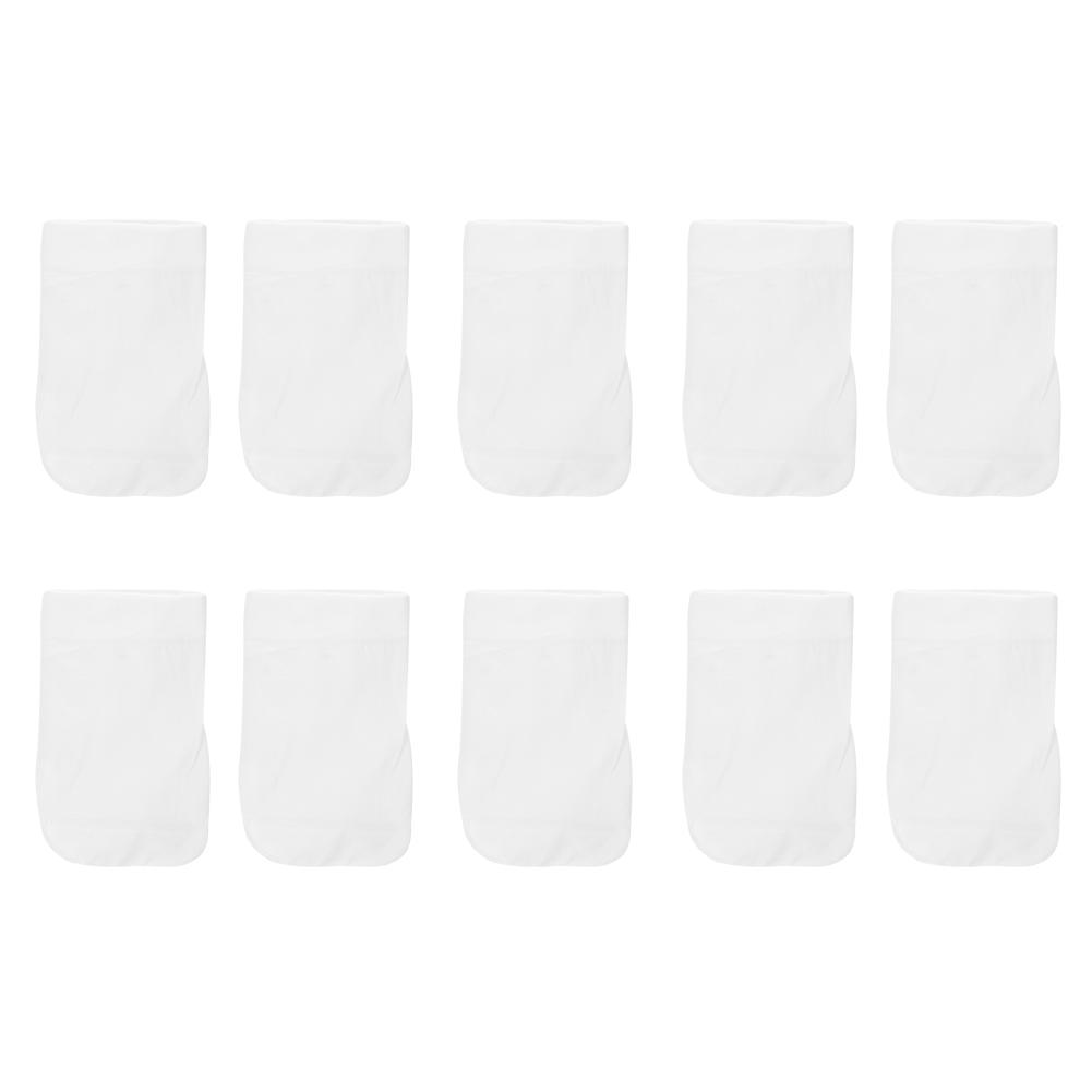 10Pcs 20x12cm Swimming Pool Cotton Filter Bag Sock Replacement Cleaning Tool Accessories
