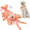 Simulation Jumping Shrimp Plush Electric Pet Toys Dancing Moving Dogs Interactive Toys  Outdoor