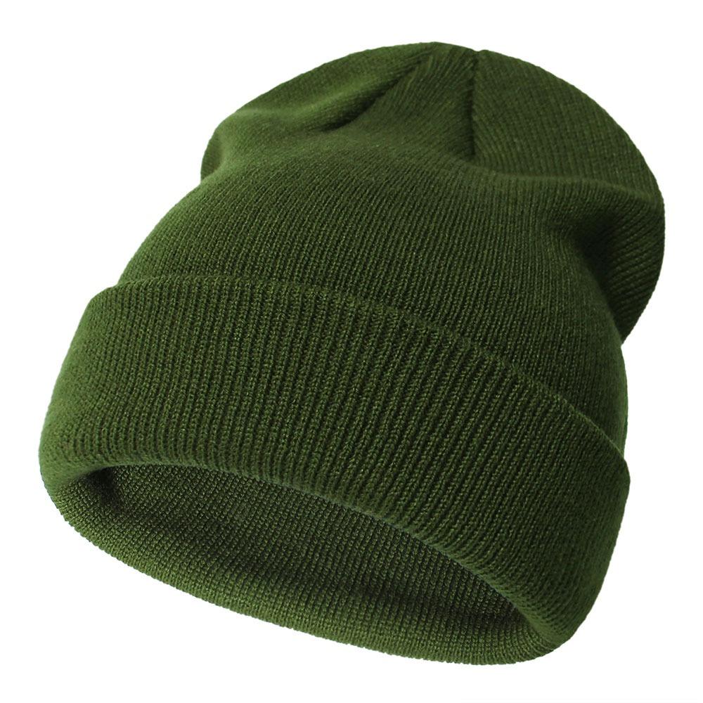Solid Color Baby Beanies Soft Warm Knit Cap Fashion Kids Winter Hat for Boys Girls