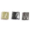 100/10Pcs Women Hair Clip Hairstyle Gold Hairpin Simple Metallic Curl U Shape Hairpin Women Styling Hair Accessories