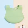 Children's Silicone Bib Saliva Pocket Baby Clothes Silicone Rice Pocket Eating Baby Bib Waterproof Bib Saliva Towel
