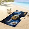Football Star Messi Beach Towel Suitable for Various Scenarios Such As Kitchen, Bathroom and Beach Swimming