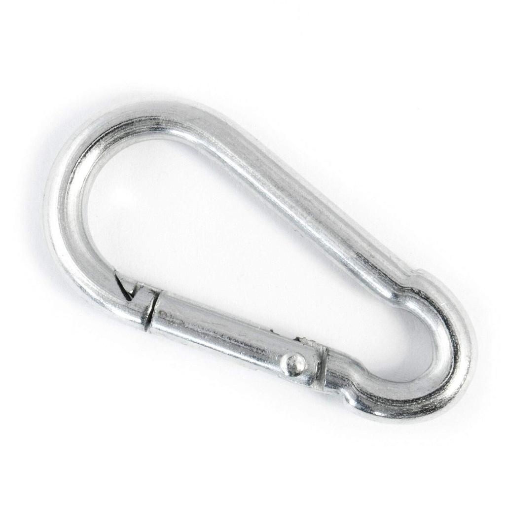 [DQ-PP] 4mm FEUERWEHR KARABINERHAKEN STANDARD - 50 Stück Karabiner verzinkt