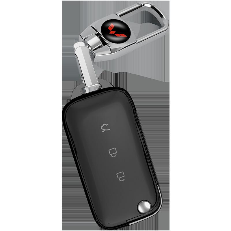 Transparent Full Wrap Key Case for Wuling Hongguang MiniEV/S3/New Hongguang Plus Journey