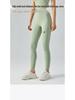 Alo Yoga Nude Feel High Waist Tummy Control Capri Pants - Peach Lifting, Hip-Lifting Running Sports & Fitness Leggings