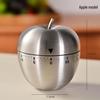 Stainless Steel Mechanical Kitchen & Study Timer - No Battery Required