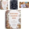 Devotional Coloring Book With Copper Paper For Mindfulness And Relaxation Activities