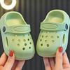 Unisex Cool Slippers for Boys and Girls, Casual Daily Summer Fashion Flat-Bottomed Closed-Toe Clogs, Cute Beach Simple Party Shoes