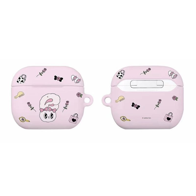 

Generation Pods3 New Arrival Drop-Resistant Hard Case Wireless Headset Protective Cover Fancy Niche Style Three Generations Four Generations Apple Airpods 3 Pink Rabbit BBS50416