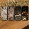 Classical Aesthetic Art  Phone Case For Samsung S25,S24,S21,S22,S23,S30,Ultra,S20,Plus,Fe,Soft Silicone Black Cover