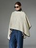 Winter Scarf Women Layers Poncho Elegant Wool Gold Shiny Silk Party Wraps Shawl Scarve Capa Para Pashmina Cloak High Quality New