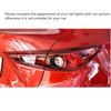 4Pcs Rear Lamp Tail Light Seal GasketS For Mazda 3 AXELA Sedan 2014-2018 2019