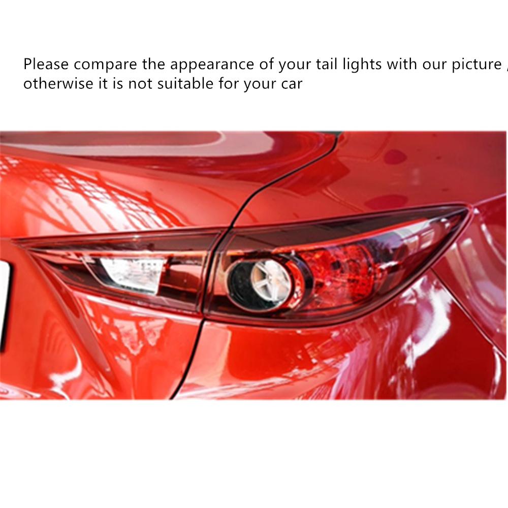 4Pcs Rear Lamp Tail Light Seal GasketS For Mazda 3 AXELA Sedan 2014-2018 2019