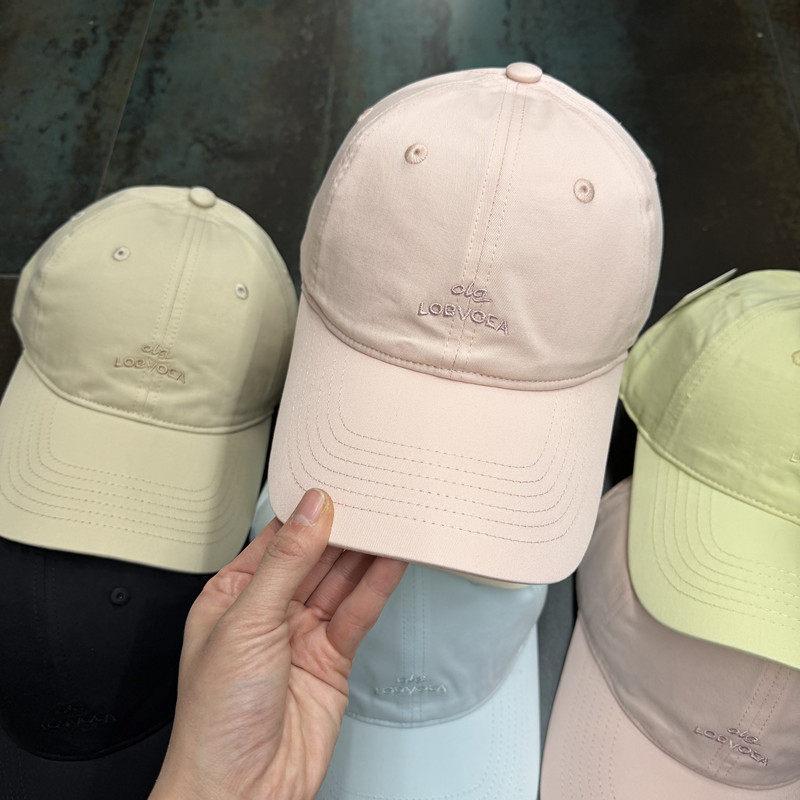 Spring And Summer Embroidered Letter Baseball Cap Men S And Women S Versatile Sunscreen Cap Fashion Casual Face Hat розовый