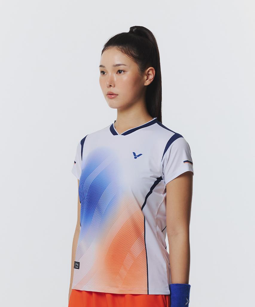 Bigteo Color Flow Badminton Women'S T-Shirt (Vt26Agw006F)