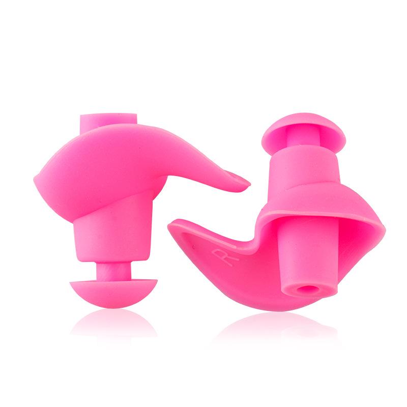Silikon Schwimm-Ohrstöpsel & Nasenklammern Set - Unisex Lärmreduzierende Schallisolierte Ohrstöpsel für das Training