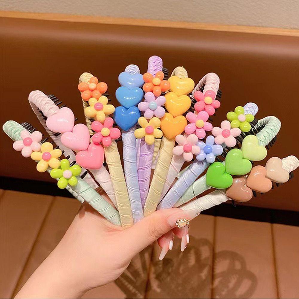 Korean Children Teethed Hair Hoop Flower  Hair Accessories   Gift