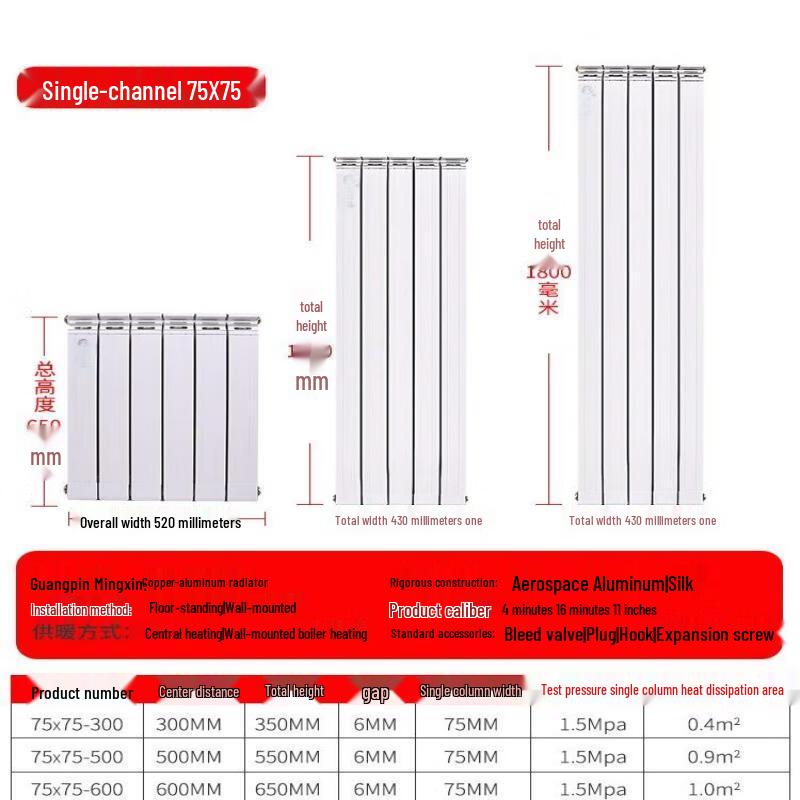 Minxin Copper-Aluminum Composite Radiator