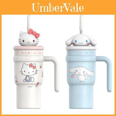 Sanrio Hello Kitty Insulated Travel Mug With Straw And Large Capacity For Kids And Adults