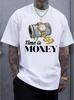 Time Is Money Dollar Watch Money Graphic Streetwear T-Shirt