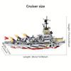 Building Set Toy 1068pcs Construction Cruiser Ocean Ship Building Toy for 6 Years Up Boys 25 Models Engineering