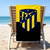 Atletico Ma-drid Crest Printed Beach Towel, Super Soft Microfiber, Perfect Gift Birthday, for Pool, Beach, Travel, for Family and Friends
