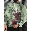 Herren 3D Weihnachtsmann Aufdruck Kapuzenpullover Hoodie Pullover Weihnachten Damen Freizeit Winterkleidung Kostümpartys