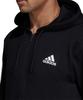 Adidas MUSTHAVES Sweatshirt Training Größe Größe Herren 3-Streifen Full-Zip (Fleece-Futter) Tragen, FSD66, Schwarz/Weiß (DT9896), J/L (Japan L)