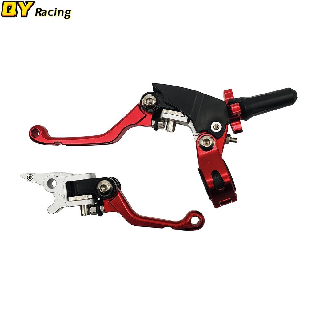 Motocross CNC 360° Labor-saving Anti-slip Folding Brake Clutch Levers For HONDA CRF CR BOSUER BSE M2 M4 M5 M6 KAYO K6 T6 GUIZUN