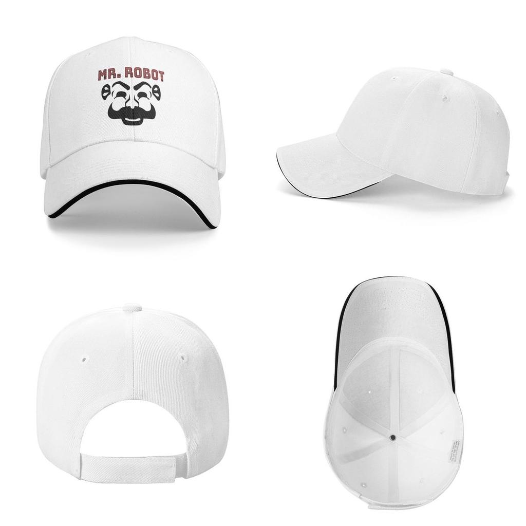 Unisex baseballové kšiltovky Mr Robot Logo F Society Hacker Outdoor Streetwear Letní sportovní baseballové kšiltovky Hip Hop kšiltovka Casquette Klobouky