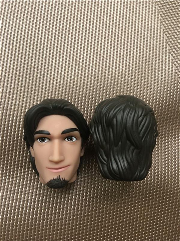 Seltene limitierte Sammlung Prinzenpuppenköpfe Schuhe Mädchen DIY Spielzeugpuppen Zubehör