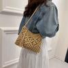 Fashi Woven Hollow Out Shoulder Bags Summer Crossbody Beach Travel Handbag Female Tassel Bag Women Messenger Bags