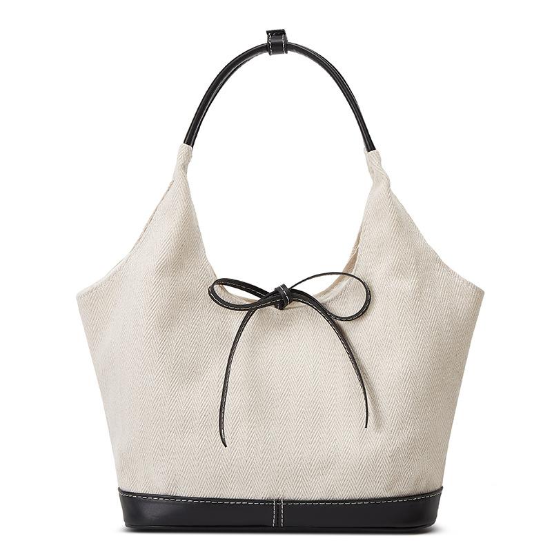 

Retro Bag Women s Large-capacity Tote Bag Commuter Hand Bag Shoulder Bag білий