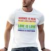 Maglietta Science Is Real T Shirt Unisex Casual Maglietta Unisex Cotone Pesante Maglietta Unisex Maglietta Grafica