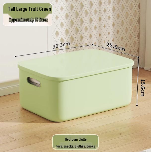 

Складаний пластиковий контейнер для зберігання для дому, вітальні, спальні, гуртожитку - Організатор для іграшок